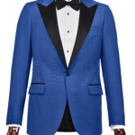 One Button Tuxedo Jacket