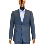 Two Buttons Full Blue Suit