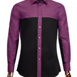 Purple Regular Placket- Designer Shirt