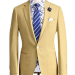 One Button Notch Lapel Blazer