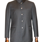 Safari Jacket with Zhongshan Collar