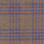 Plaid Coffee (80% Wool 15% Linen 5% Silk)