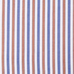 Striped Blue (100% Cotton)