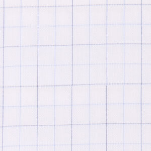 Plaid White (100% Cotton)