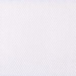Herringbone White (100% Cotton)