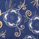 Jacquard Blue (100% Cotton)