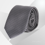 Black Polka Dot Tie
