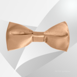 Gold Colour Bow Tie For Men