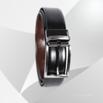 Black Premium Leather Belt