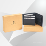 Premium Leather Navy Blue Wallet